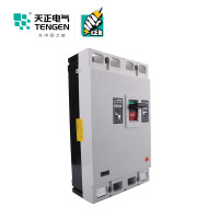 天正电气DZ20L-400 20KA热磁式400A 3P+N手动固定式380V 01020020312塑壳漏电保护断路器
