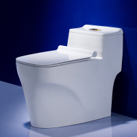家用陶瓷抽水马桶重力虹吸冲水脲醛缓降盖板智洁釉面坐便器_4_4 F-8034金刚晶钻釉面 400mm