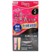 美源花果香染发膏 5棕色