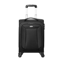 新秀丽(Samsonite) Phoenix拉杆箱20英寸 黑色万向轮TSA锁 黑色