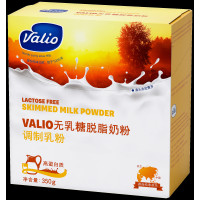 芬兰进口 蔚优Valio无乳糖脱脂奶粉盒装350g