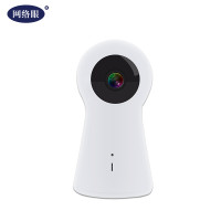 网络眼V1 2MP 720°双镜头 VR全景 智能室内高清夜视监控 1080P无线WiFi手机远程家用安防监控摄像头