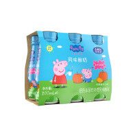 乐味可小猪佩奇芒果南瓜风味酸奶 200ml*6