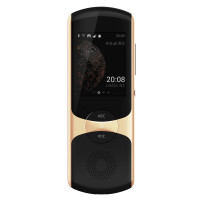 科大讯飞（iFLYTEK）翻译机2.0出国翻译神器离线翻译方言翻译英语口语学习 智能翻译机 大学生 支持真人发音 金色