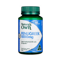 Nature’s Own（自然澳）葫芦巴籽催乳胶囊1000mg 60粒
