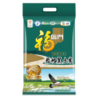 中粮正品福临门雁栖黑土米虎林东北大米真空5kg 白色