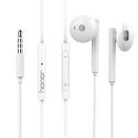 荣耀(honor)原装 AM115半入耳式耳机 白色