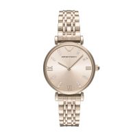 阿玛尼(ARMANI)时尚优雅女士手表 欧美品牌简约石英表女 AR11059 AR11059