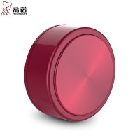 新品希诺 XN-7512玻璃杯单层高档水杯夏天便携茶杯小巧女士杯子350ml 红色
