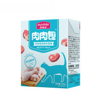 麦富迪宠物零食鲜肉湿粮鲜肉多多鸡肉+三文鱼330g*6成猫幼猫通用