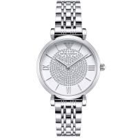 阿玛尼(EMPORIO ARMANI)女士满天星手表 欧美品牌时尚石英表女 AR1925 AR1925