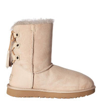 [直营]UGG(UGG) Kristabelle 系列平跟中筒靴女士保暖雪地靴女靴1014613 卡其色 US6