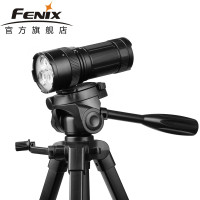 Fenix菲尼克斯焦强光手电筒中白光防水变焦聚光远射打猎 3800流明 FD65调焦手电+4节3500电池四槽充电套装 默认尺寸