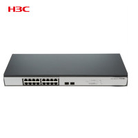 华三（H3C）S1224F 24口全千兆 二层非网管交换机 企业级防雷 24口千兆电口+2千兆光口