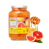 韩国进口 NoBrand 办公室聚会餐厅冲调饮品下午茶 西柚茶 2000g 罐装 花果茶