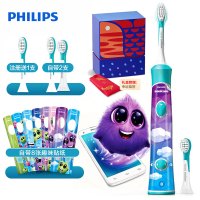 飞利浦(Philips)儿童电动牙刷HX6322/04BP 锦鲤礼盒装