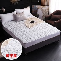 恒源祥床笠单件纤维床垫套加厚夹棉床罩防尘罩家用保护套简约风全包可拆卸 自行车（单皮筋款） 150*200cm