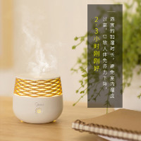 美的Midea护眼国A级台灯 充电式台灯学习工作卧室台灯学生台灯护眼台灯光源值0-5W自然光(3300-5000K) 智盈-白色