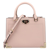MICHAEL KORS 迈克·科尔斯 MK手提包女 皮质女士手提单肩斜挎包 粉色