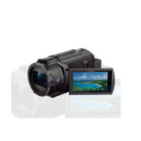 索尼（SONY）FDR-AX45家用/直播4K高清数码摄像机/录像机 5轴防抖 替代AX40（含国产支架）