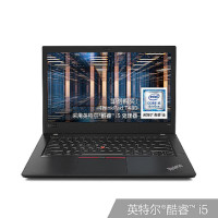 J联想(ThinkPad) T480 20L5001SCD 14英寸笔记本电脑I5-8250U 8G 128G+500G