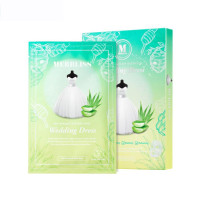 茉贝丽思(MERBLISS)芦荟蜜光婚纱面膜35gx5