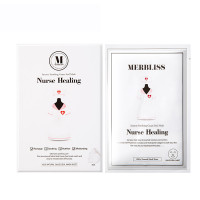 茉贝丽思（MERBLISS）天使舒缓面膜 护士纱布面膜 补水保湿镇静舒缓超薄急救面膜 护士面膜 5片/盒
