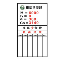 合威 供电系列/号码牌/标志牌等，订货备注样式，支持定制，货期5-7天 HWTLDZZL003
