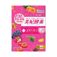 ISDG 日本进口美妃酵素粉末 232种果蔬水果代餐粉酵素粉15支/盒