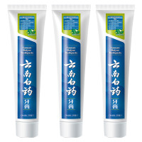 云南白药牙膏（薄荷清爽型）家庭装 210g*3支装