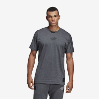 阿迪达斯(adidas)REAL SSP TEE夏季 男子皇马足球短袖T恤DP5182 灰色 S