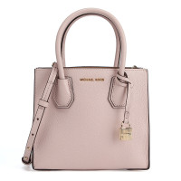MICHAEL KORS 迈克·科尔斯 MK女包真皮皮质女士手提单肩斜挎包 粉色