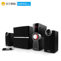 Edifier/漫步者 C2X 2.1声道 电脑有源音响 外置功放 黑
