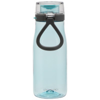 乐扣乐扣(lock&lock)塑料杯一键式开启运动水杯Tritan便携式茶杯杯子 500ml ABF684 绿色 500ml