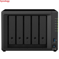 群晖(Synology)DS1520+5盘位四核心NAS网络存储服务器磁盘阵列30TB企业级SATA硬盘千兆端口不规则体