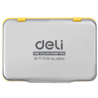 得力(deli)9894 空白秒干印台(无色)（个）