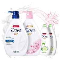 多芬电商深+樱(1000G+1000G+2X190G+50ML+50ML)