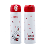 膳魔师(THERMOS) 真空不锈钢保温杯JNL-501 KT003 KITTY卡通杯500ml 白色