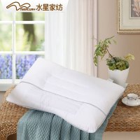 水星家纺(MERCURY)成人枕头学生枕芯 清馨荞麦健眠枕 白色 48*74cm春季助眠枕头 白色 48*74cm 白色 48cm*74cm