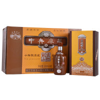 古越龙山 绍兴黄酒花雕酒 10年陈中央库藏十年 500ml*6箱装