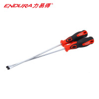 力易得（ENDURA）一字型橡塑柄螺丝批 磁性螺丝刀 起子改锥 8x150mm 货号E6567