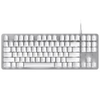 雷蛇(Razer)BLACKWIDOW LITE黑寡妇蜘蛛轻装版-水银 橙轴白色背光 有线电脑办公游戏机械键盘
