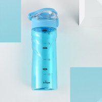 飞剑新品tritan塑料提手运动水杯 便携户外随手防摔运动水壶 蓝色