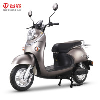 台铃(TAILG)萌秀/GM8新国标电动轻便摩托车 成人碟刹踏板车电动车 60V代步外卖电摩电瓶车 金灰 60V