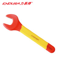 力易得(ENDURA) 双色VDE绝缘开口扳手 电工扳手 15mm E2929 1把（货期3-5天）