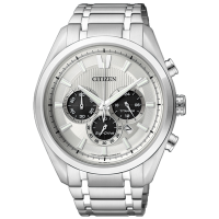 西铁城（CITIZEN）光动能钛合金表带表壳深层防水运动休闲男表CA4011-55A