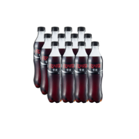 可口可乐塑料瓶装零度可乐整箱装碳酸汽水饮料 500ml*12