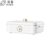 适盒(A4BOX) 多功能料理锅五件套 白色