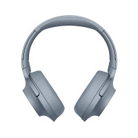 索尼 WH-H900N头戴式 无线蓝牙降噪耳机hifi重低音炮 月光蓝