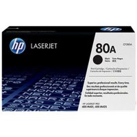 惠普 (HP) CF280A 黑色硒鼓 80A 适用打印机 LaserJet Pro400 M401 400 M425